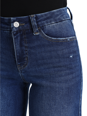 ONESO Women Mid Rise Wide Leg Jeans