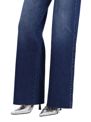 ONESO Women Mid Rise Wide Leg Jeans
