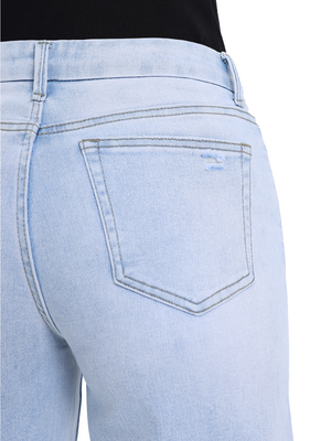 ONESO Women Classic Mid Rise Wide Leg Jeans