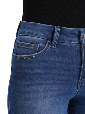 ONESO Women Baggy Wide Leg Jeans Vintage Wash Mid Low Waist Denim Pants