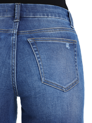 ONESO Women Baggy Wide Leg Jeans Vintage Wash Mid Low Waist Denim Pants