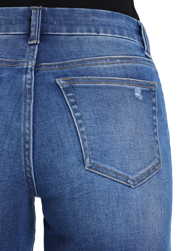 ONESO Women Baggy Wide Leg Jeans Vintage Wash Mid Low Waist Denim Pants