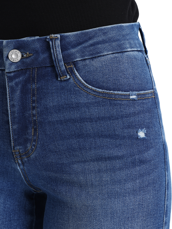 ONESO Women Baggy Wide Leg Jeans Vintage Wash Mid Low Waist Denim Pants
