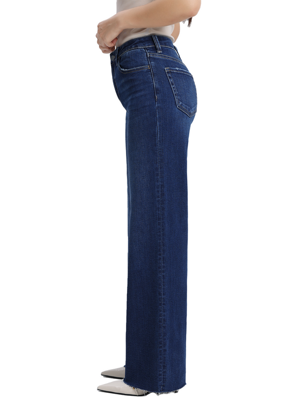 ONESO Chic High Rise Wide Leg Jeans