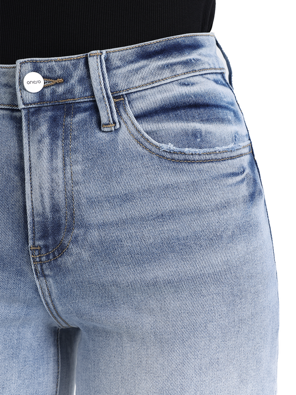 ONESO Timeless High Rise Wide Leg Jeans