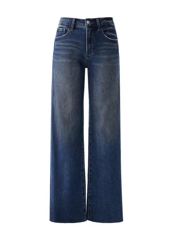 ONESO Vintage Blue High Rise Wide Leg Jeans
