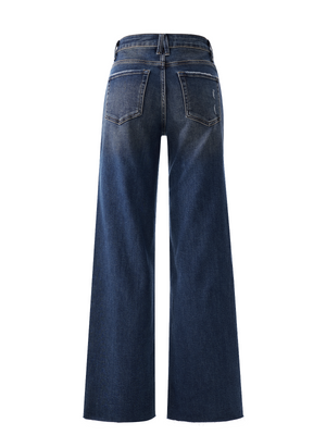 ONESO Vintage Blue High Rise Wide Leg Jeans
