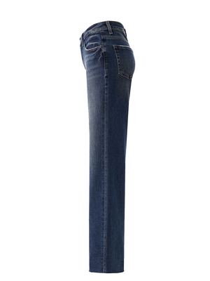 ONESO Vintage Blue High Rise Wide Leg Jeans