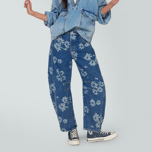 Women's Mid-Rise Straight-Leg Stretch Skinny Jeans