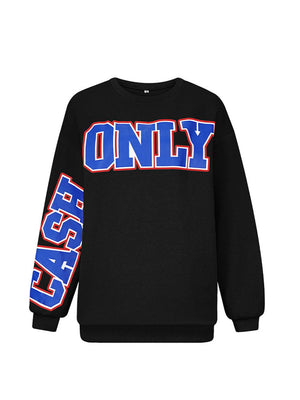 Letter Graphic Sweatshirt