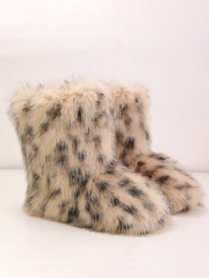 Faux Fur Snow Boots