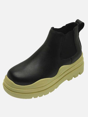 Chunky Soled Flatform Boots