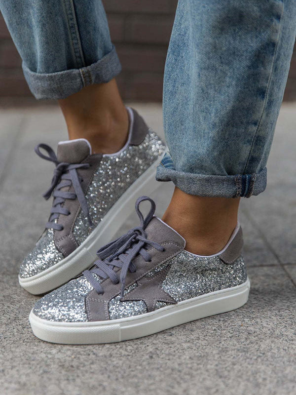 Star Leopard Casual Sneaker