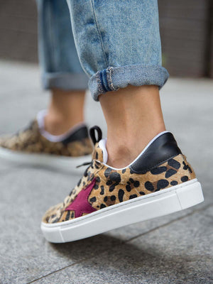 Star Leopard Casual Sneaker