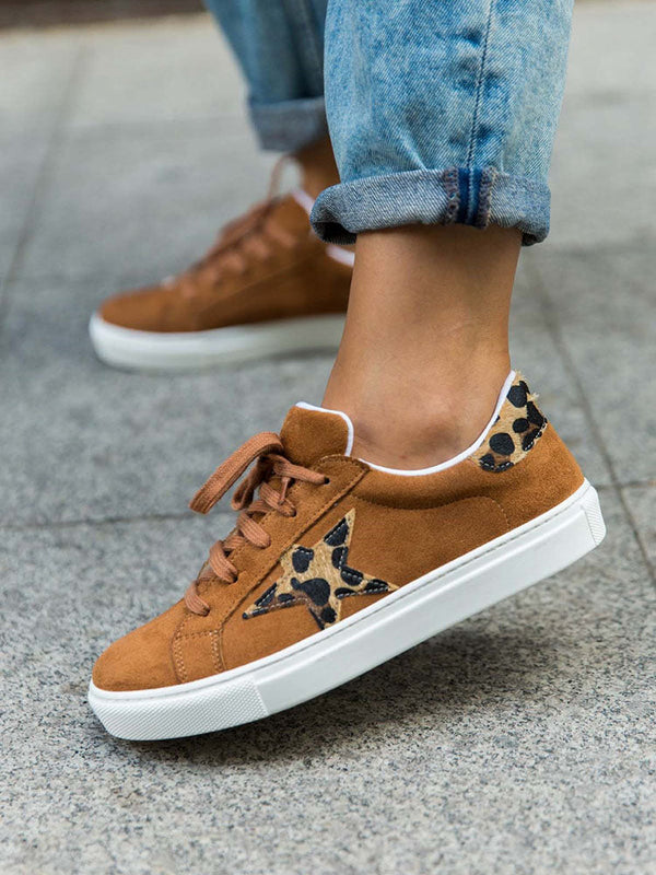 Star Leopard Casual Sneaker