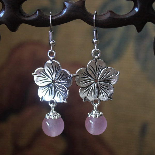 Ethnic Flower Earrings