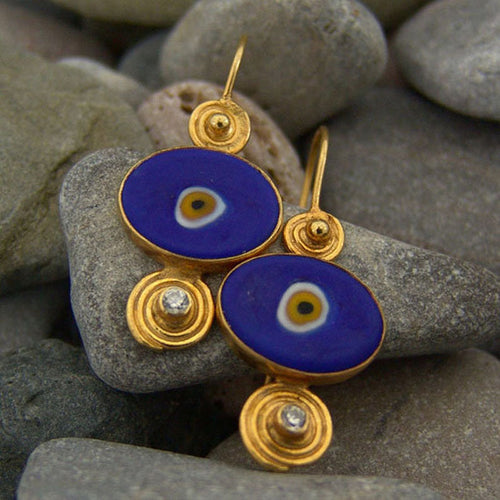 Ghost Eye Earrings