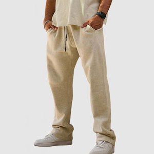 Men's Casual Straight Cotton Pants