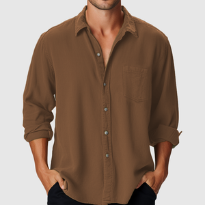 Men's Cotton Casual Long Sleeve Shirt Casual|Business|Versatile