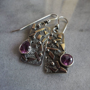 Crystal Asymmetric Earrings