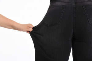 CANANA Women High Rise Stretch Wide Leg Baggy Y2k 90s Style Jeans