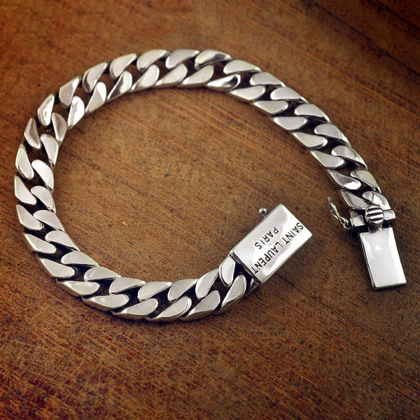 Cuban Pin Coupler Whip Bracelet