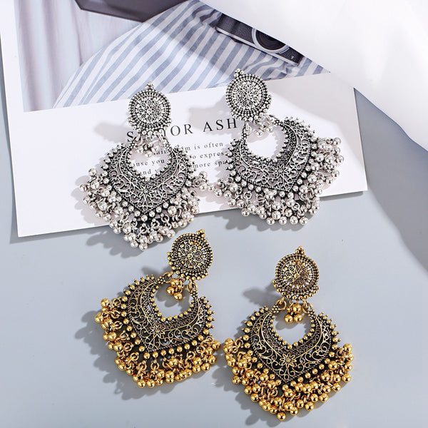 Retro Ethnic Style Alloy Earrings