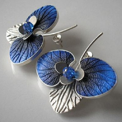 Retro Dropped Butterfly Earrings