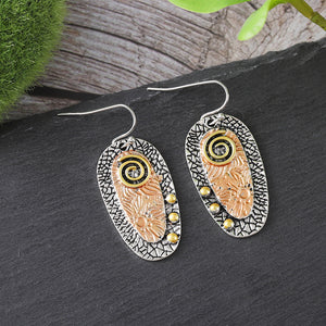 Leaf Pattern Earrings