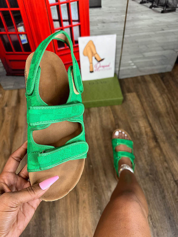 Velcro Flat Sandals