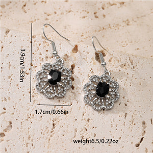 Flower Set Diamond Earrings