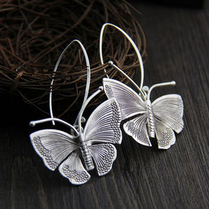 Retro Butterfly Earrings