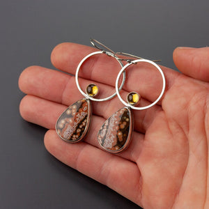 Retro earrings