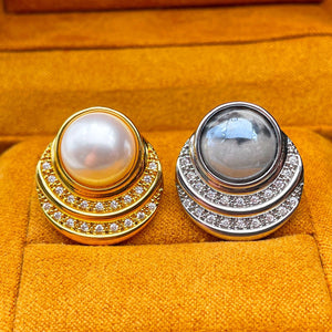 Retro Pearl Earrings