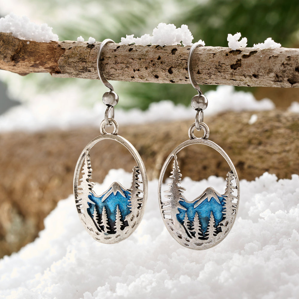 Blue Glacier Earrings