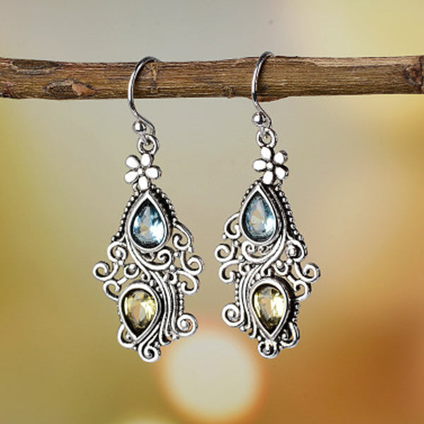 Water Drop Pear shaped Earrings