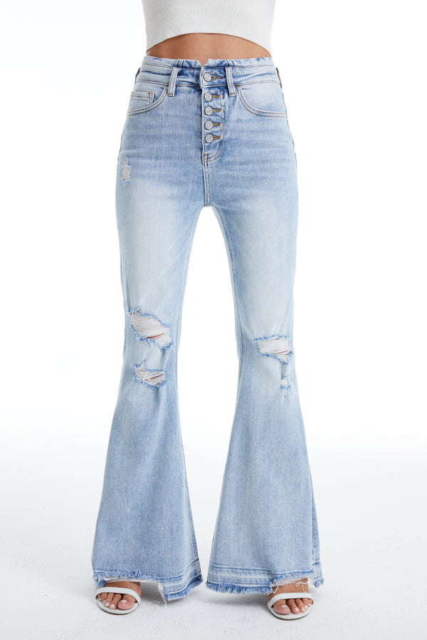 ONESO Polly Ultra High Waisted Flared Hem