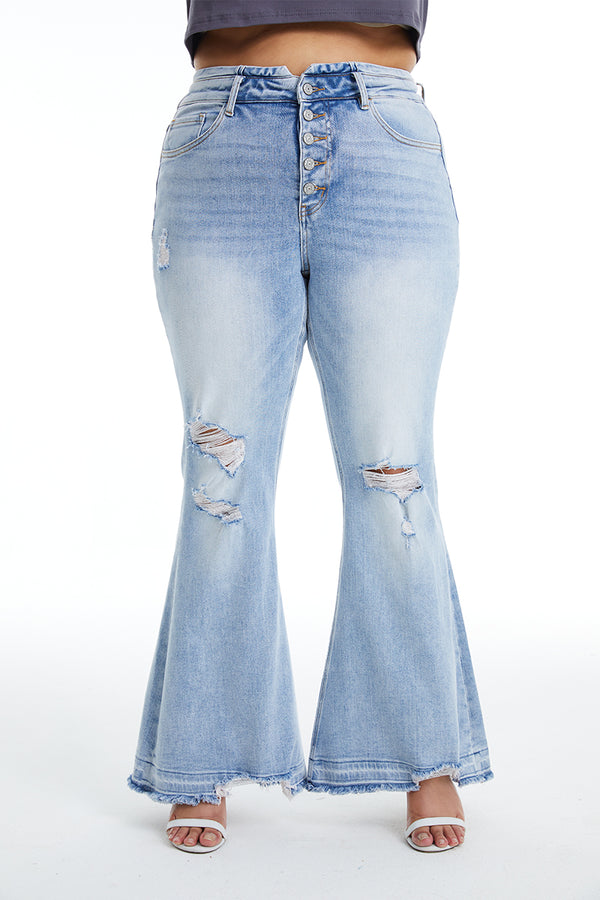 ONESO Polly Ultra High Waisted Flared Hem