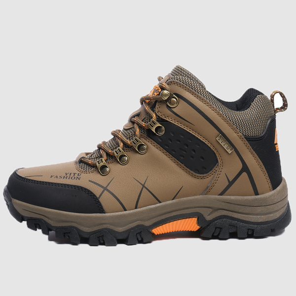 Men's outdoor hiking shoes Sports running men Plus size high top shoes