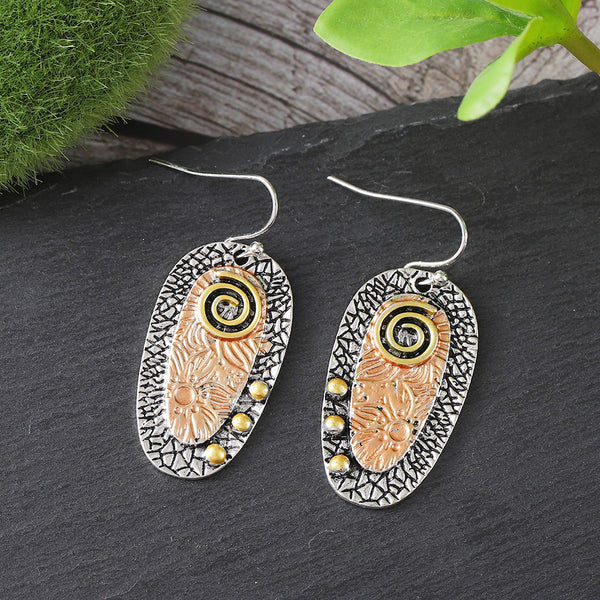 Leaf Pattern Earrings