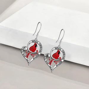 Red Bird Love Earrings