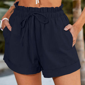 Solid Color Loose Casual Fashion Shorts