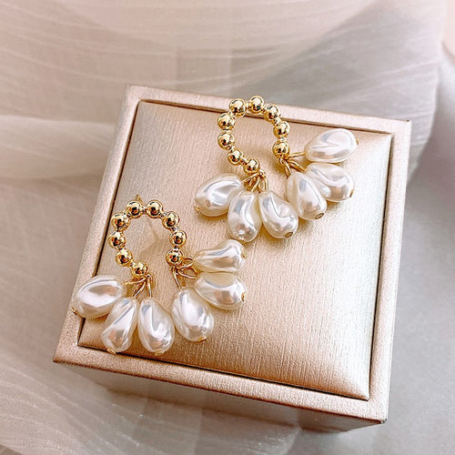 Irregular Pearl Earrings