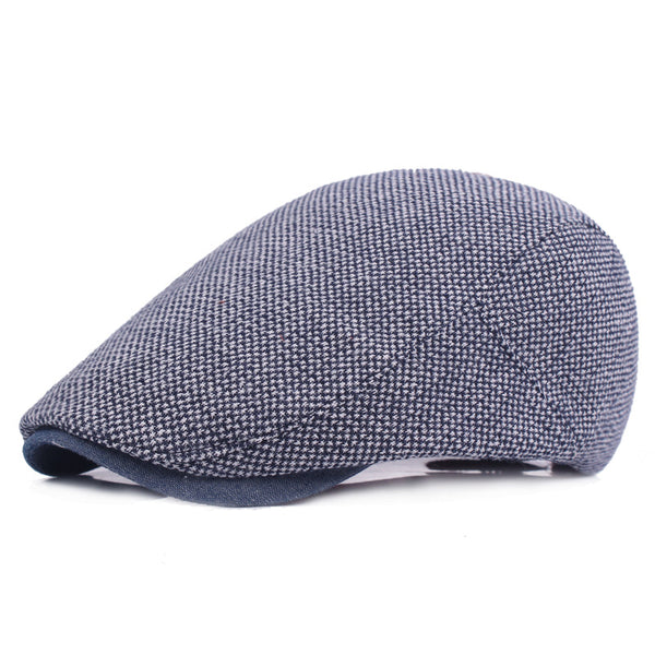 Men's Outdoor Sunshade Woolen Peaked Cap