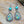 Turquoise pendant earrings