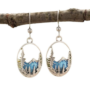 Blue Glacier Earrings