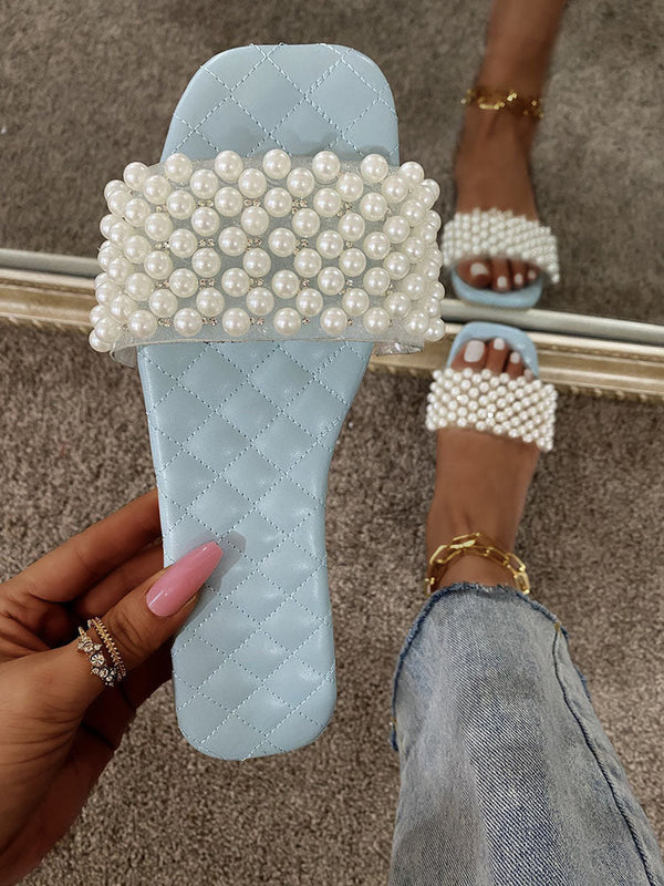 Pearl Decor Sandals