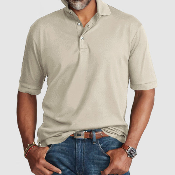 Men's High Quality Cotton Short Sleeve Polo Shirt