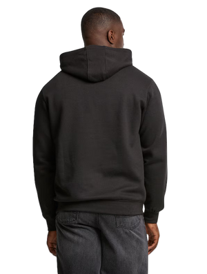 Men's Heavyweight Casual Peplum Hooded Sweatshirt