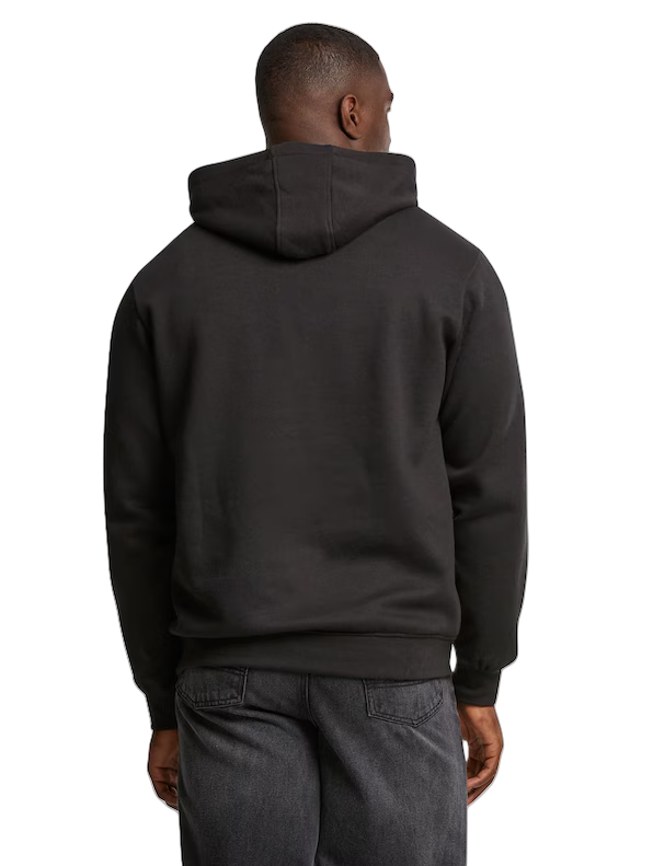 Men's Heavyweight Casual Peplum Hooded Sweatshirt